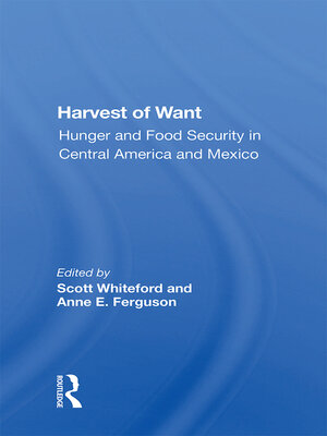 cover image of Harvest of Want